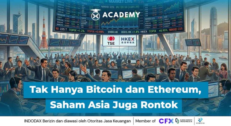 Tak Hanya Bitcoin dan Ethereum, Saham Asia Rontok Serentak Usai Lebaran