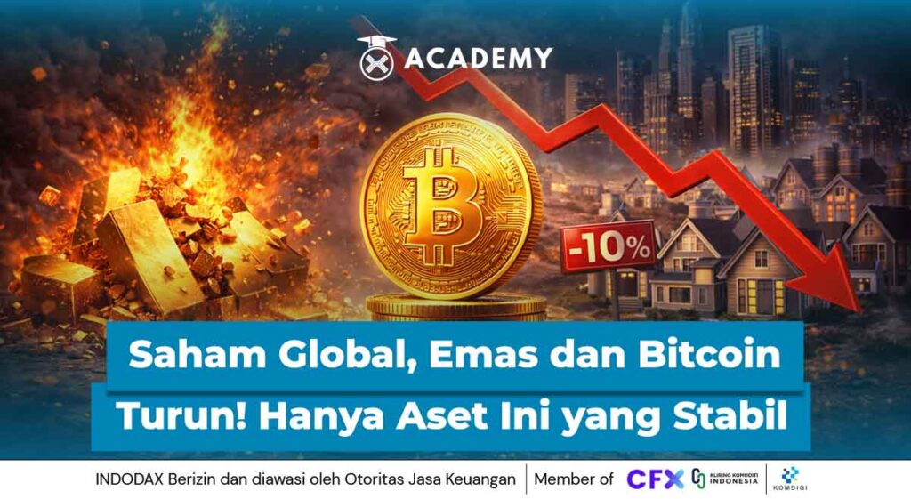 Saham Global Melemah, Emas dan Bitcoin Ikut Turun! Hanya Aset Ini yang Stabil