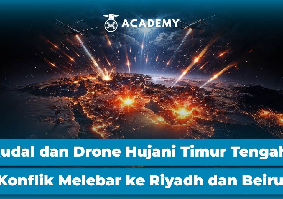 Rudal dan Drone Hujani Timur Tengah, Konflik Melebar ke Riyadh dan Beirut
