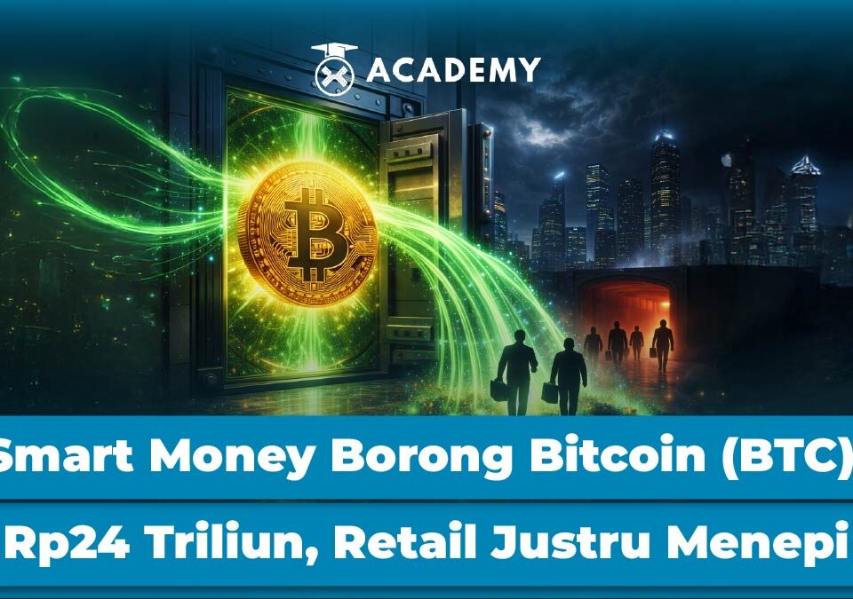 Smart Money Borong Bitcoin (BTC) Rp24 Triliun, Retail Justru Menepi