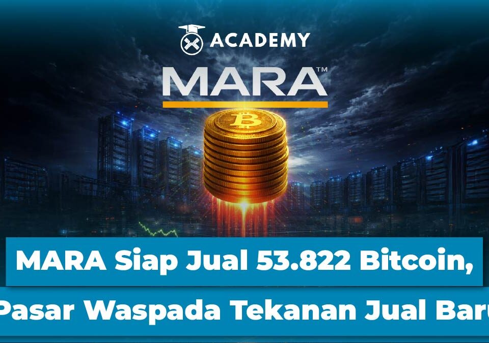 MARA Dikabarkan Siap Jual 53.822 Bitcoin, Pasar Waspada Tekanan Jual Baru