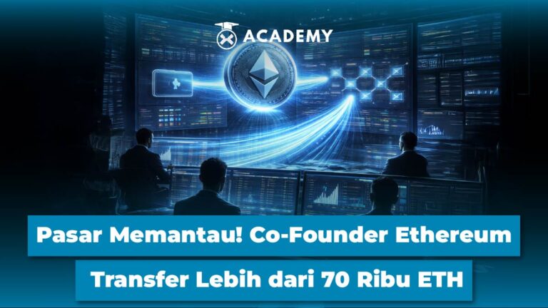 Pasar Memantau! Co-Founder Ethereum Transfer Lebih dari 70 Ribu ETH