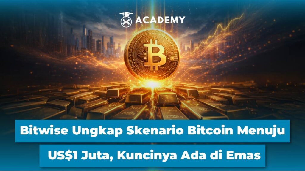 Bitwise Ungkap Skenario Bitcoin Menuju US$1 Juta, Kuncinya Ada di Emas