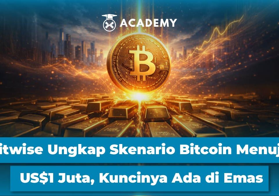 Bitwise Ungkap Skenario Bitcoin Menuju US$1 Juta, Kuncinya Ada di Emas