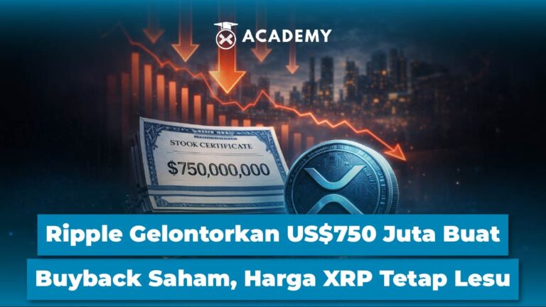 Ripple Gelontorkan US$750 Juta Buat Buyback Saham, Harga XRP Tetap Lesu