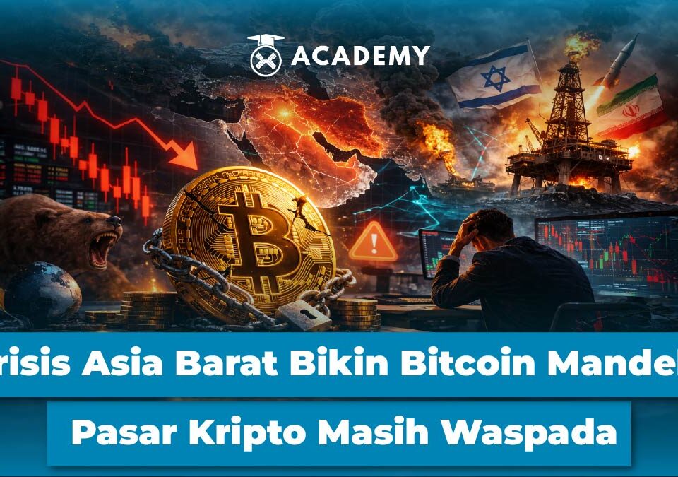 Krisis Asia Barat Bikin Bitcoin Mandek, Pasar Kripto Masih Waspada
