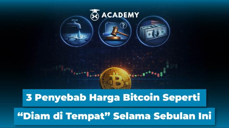 3 Penyebab Harga Bitcoin Seperti “Diam di Tempat” Selama Sebulan Ini