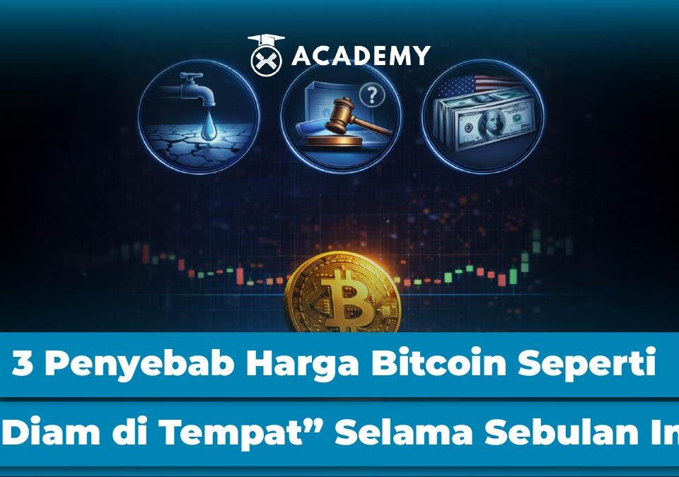 3 Penyebab Harga Bitcoin Seperti “Diam di Tempat” Selama Sebulan Ini