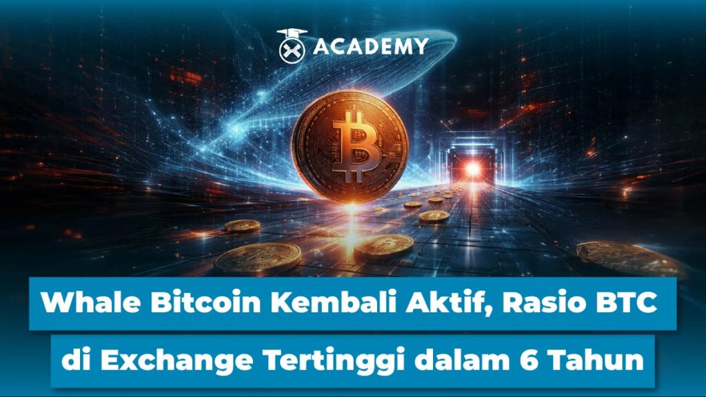 Whale Bitcoin Kembali Aktif, Rasio BTC di Exchange Tertinggi dalam 6 Tahun