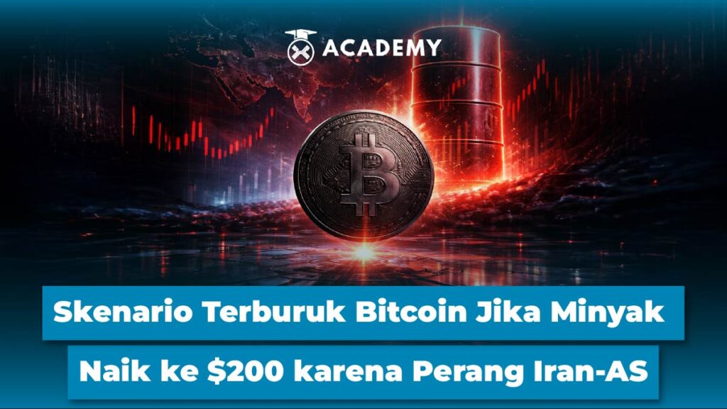Skenario Terburuk Bitcoin Jika Minyak Naik ke $200 karena Perang Iran-AS