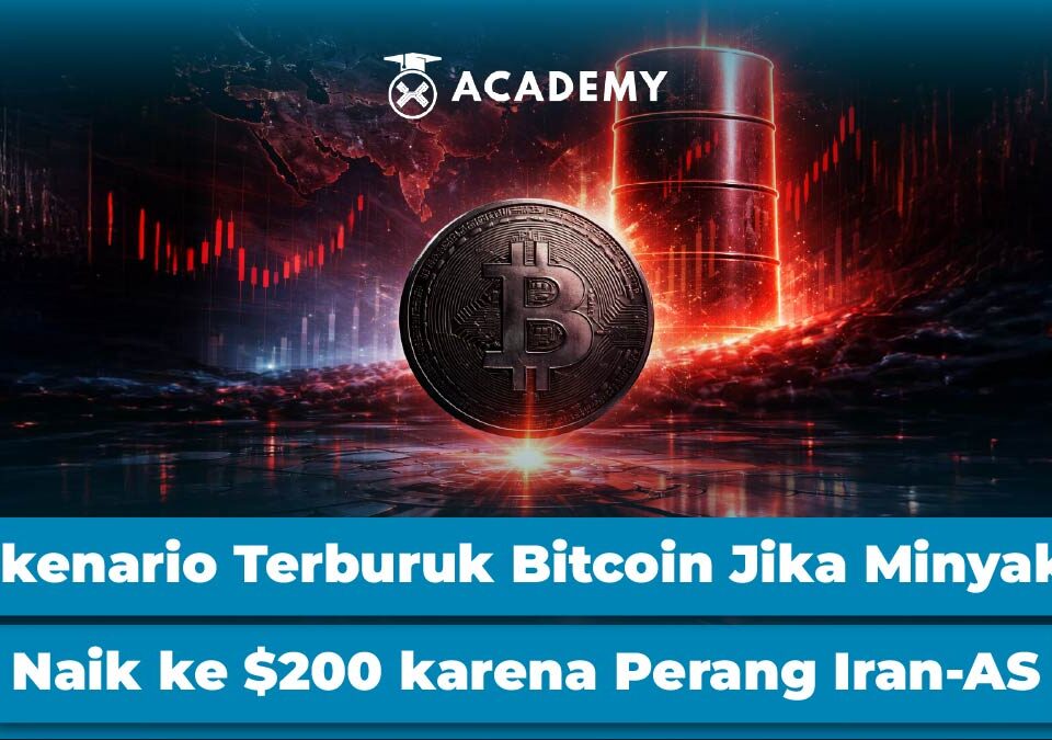 Skenario Terburuk Bitcoin Jika Minyak Naik ke $200 karena Perang Iran-AS