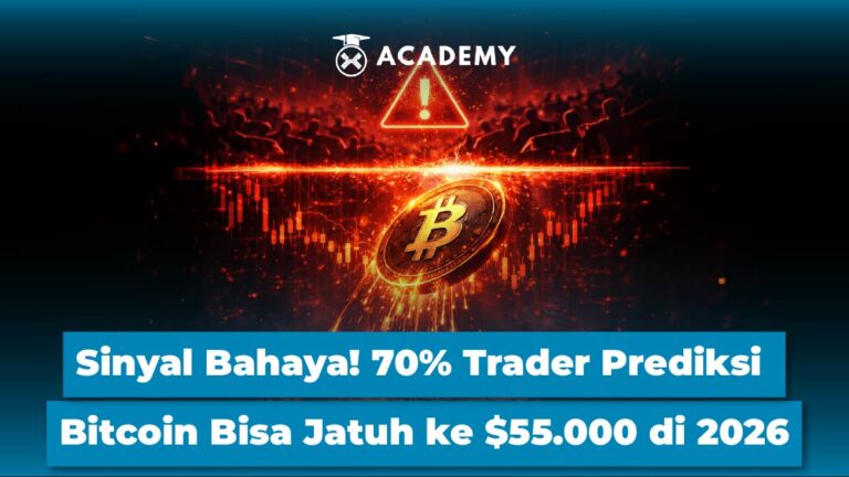 Sinyal Bahaya! 70% Trader Prediksi Bitcoin Bisa Jatuh ke $55.000 di 2026