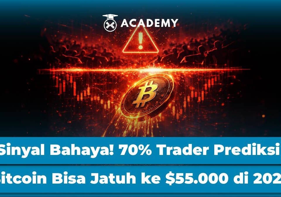 Sinyal Bahaya! 70% Trader Prediksi Bitcoin Bisa Jatuh ke $55.000 di 2026