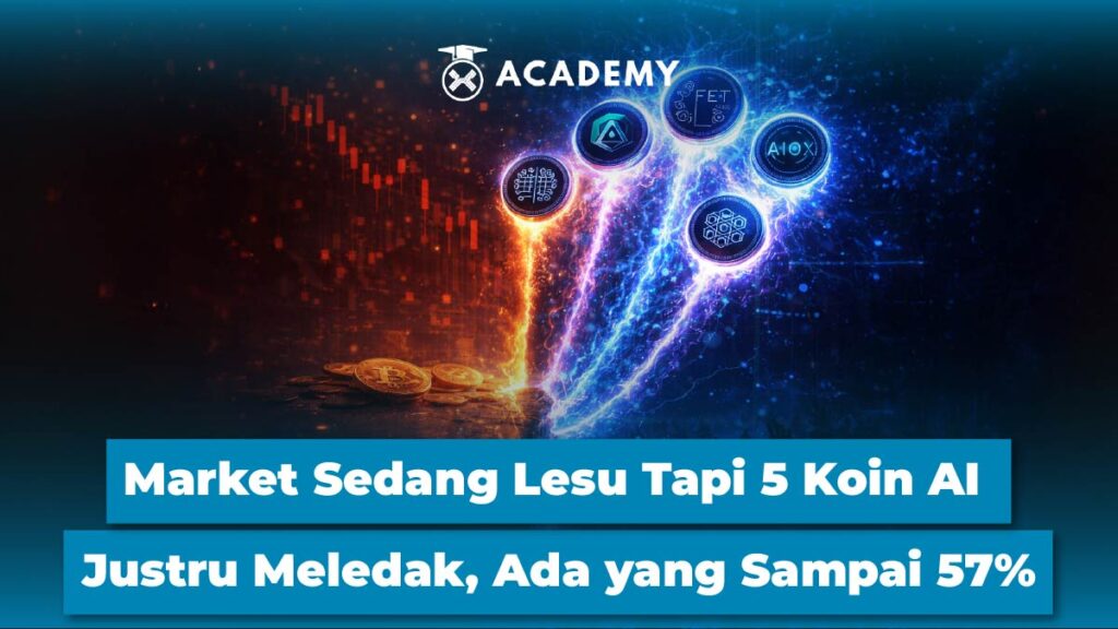 Market Sedang Lesu Tapi 5 Koin AI Justru Meledak, Ada yang Sampai 57%