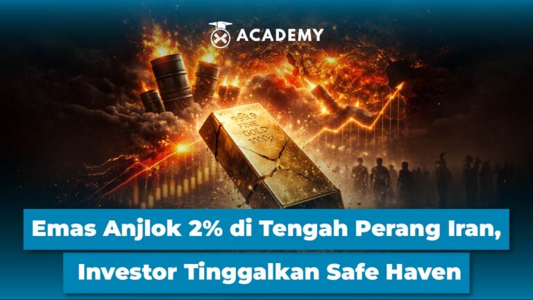 Emas Anjlok 2% di Tengah Perang Iran, Investor Tinggalkan Safe Haven