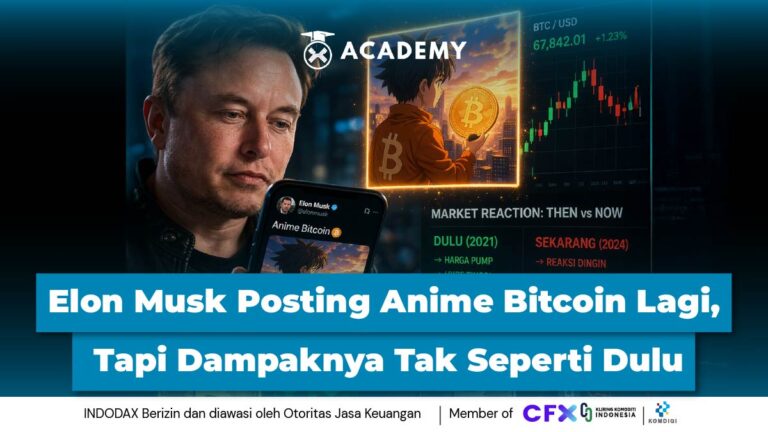 Elon Musk Posting Anime Bitcoin Lagi, Tapi Dampaknya Tak Seperti Dulu