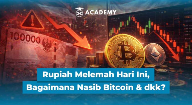 Rupiah Melemah Hari Ini, Bagaimana Nasib Bitcoin & dkk?
