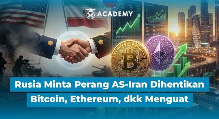 Rusia Minta Perang AS-Iran Dihentikan! Bitcoin, Ethereum, dkk Menguat