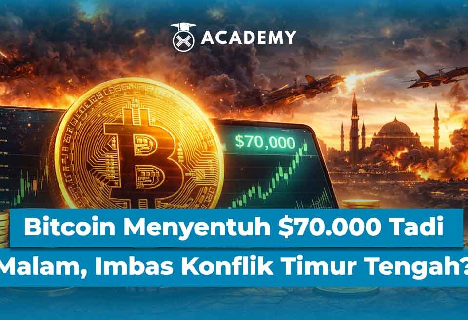 Bitcoin Sentuh $70.000 Tadi Malam, Imbas Konflik Timur Tengah?