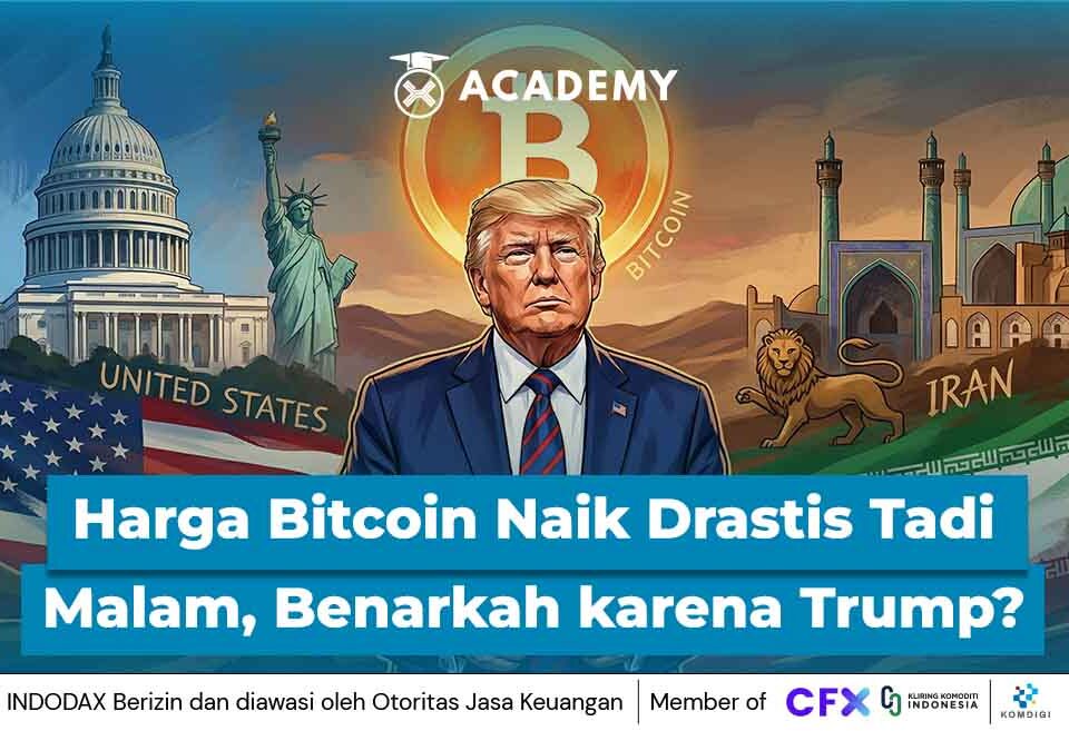 Harga Bitcoin Naik Drastis Tadi Malam, Benarkah karena Trump?