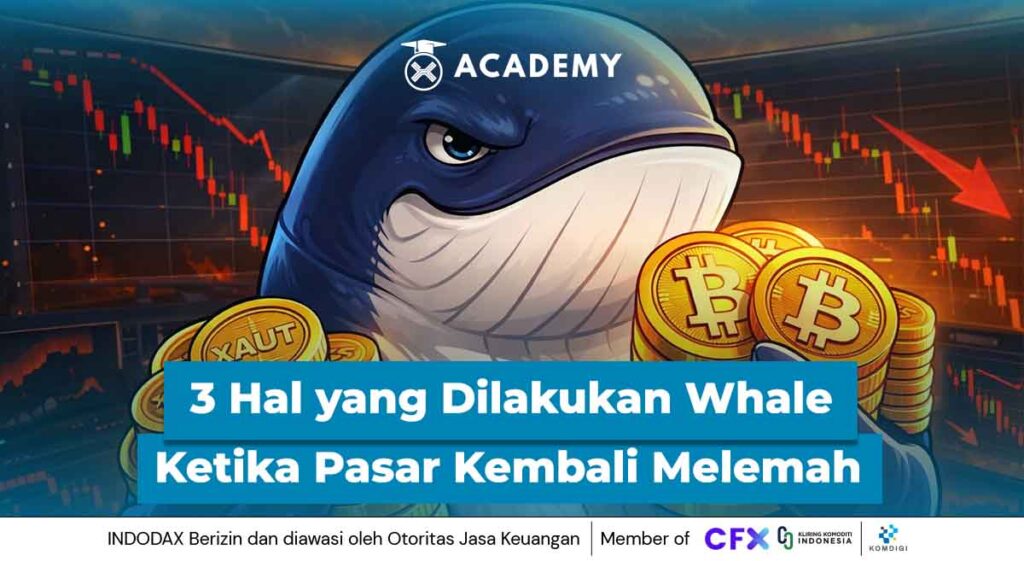 Bukan Panik! Ini 3 Hal yang Dilakukan Whale Ketika Pasar Kembali Melemah
