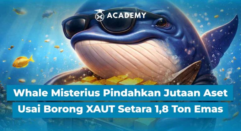 Whale Misterius Pindahkan Jutaan Aset Usai Borong XAUT Setara 1,8 Ton Emas