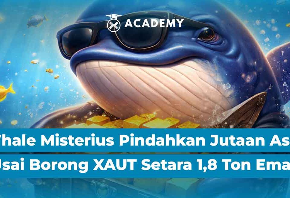 Whale Misterius Pindahkan Jutaan Aset Usai Borong XAUT Setara 1,8 Ton Emas