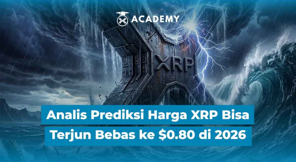 Analis Prediksi Harga XRP Bisa Terjun Bebas ke $0.80 di 2026