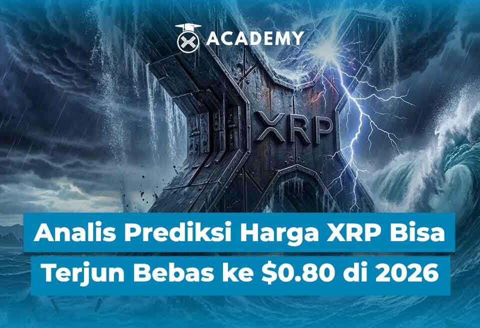 Analis Prediksi Harga XRP Bisa Terjun Bebas ke $0.80 di 2026