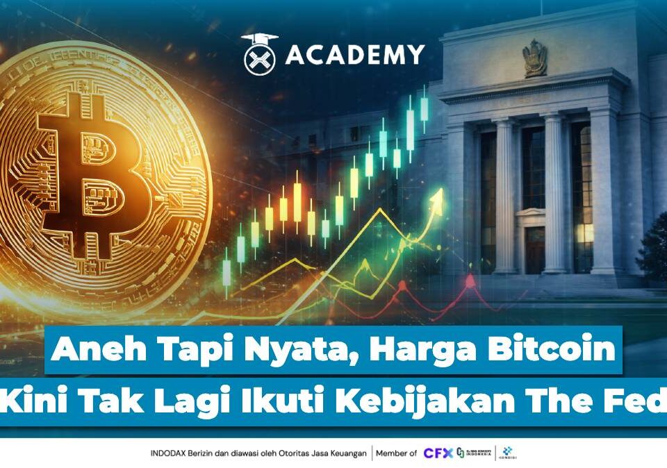 Aneh Tapi Nyata, Harga Bitcoin Kini Tak Lagi Ikuti Kebijakan The Fed