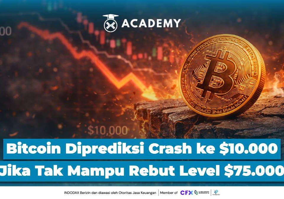 Bitcoin Diprediksi Crash ke $10.000 Jika Tak Mampu Rebut Level $75.000