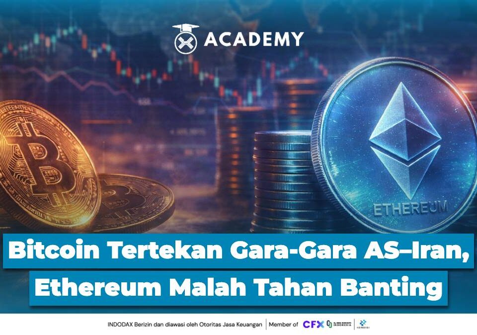 Bitcoin Tertekan Gara Gara AS–Iran, Ethereum Malah Tahan Banting