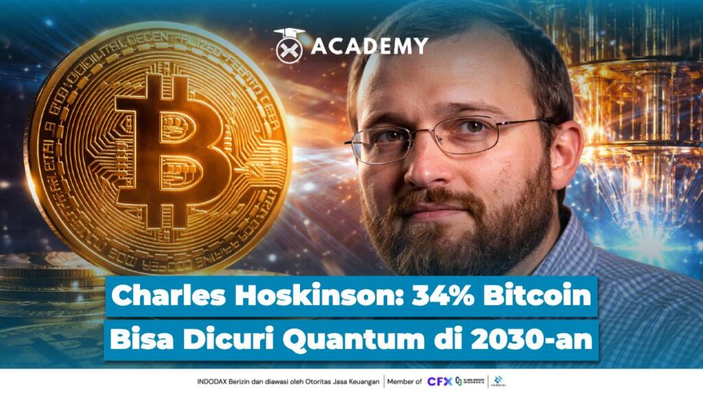 Charles Hoskinson 34% Bitcoin Bisa Dicuri Quantum di 2030 an
