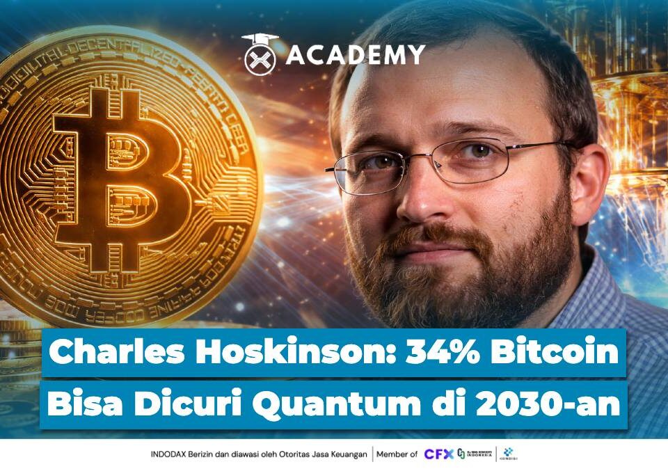 Charles Hoskinson 34% Bitcoin Bisa Dicuri Quantum di 2030 an