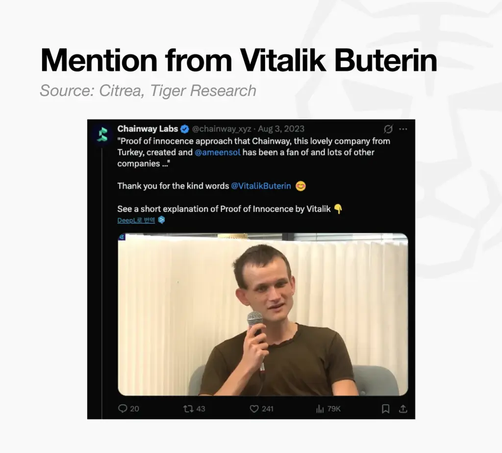 Citrea dimention Vitalik