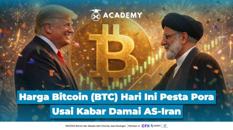 Harga Bitcoin (BTC) Hari Ini Pesta Pora Usai Kabar Damai AS-Iran