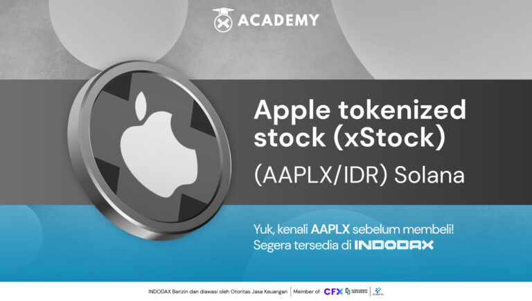 Apple tokenized stock (AAPLX) Kini Hadir di INDODAX!