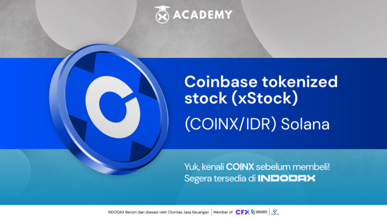 Coinbase tokenized stock (COINX) Kini Hadir di INDODAX!