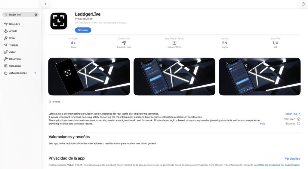 Leddger Fake