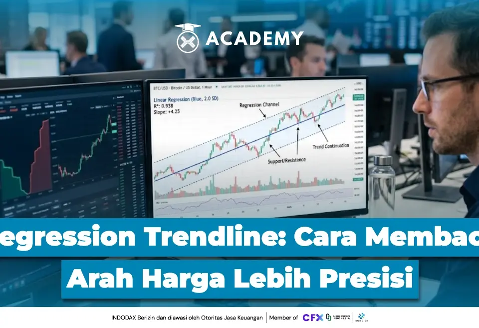 Regression trendline