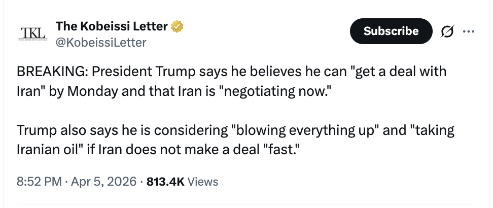 Ancaman Terbaru Trump ke Iran
