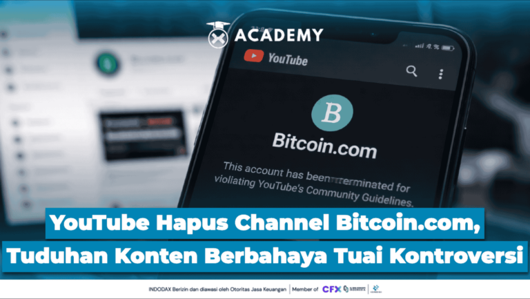 YouTube Hapus Channel Bitcoin.com, Tuduhan Konten Berbahaya Tuai Kontroversi
