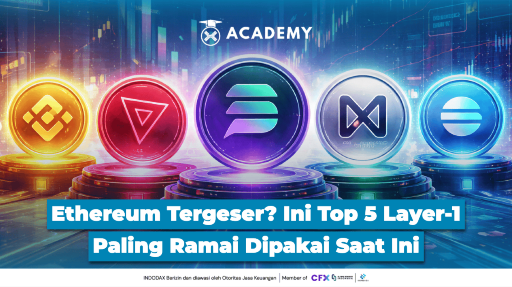 Ethereum Tergeser? Ini Top 5 Layer-1 Paling Ramai Dipakai Saat Ini