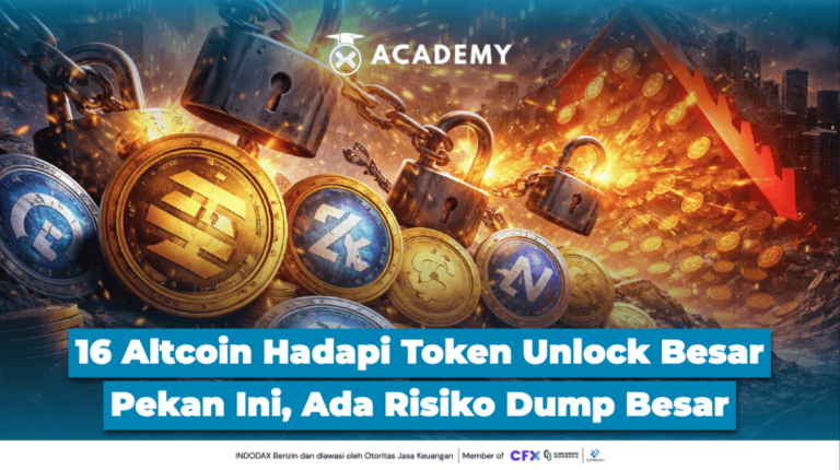 16 Altcoin Hadapi Token Unlock Besar Pekan Ini, Ada Risiko Dump Besar
