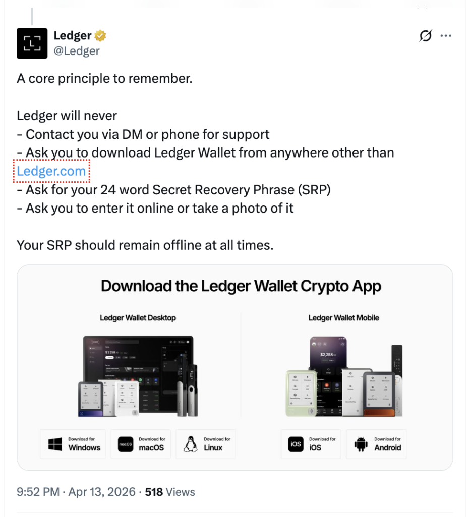 Klarifikasi Ledger