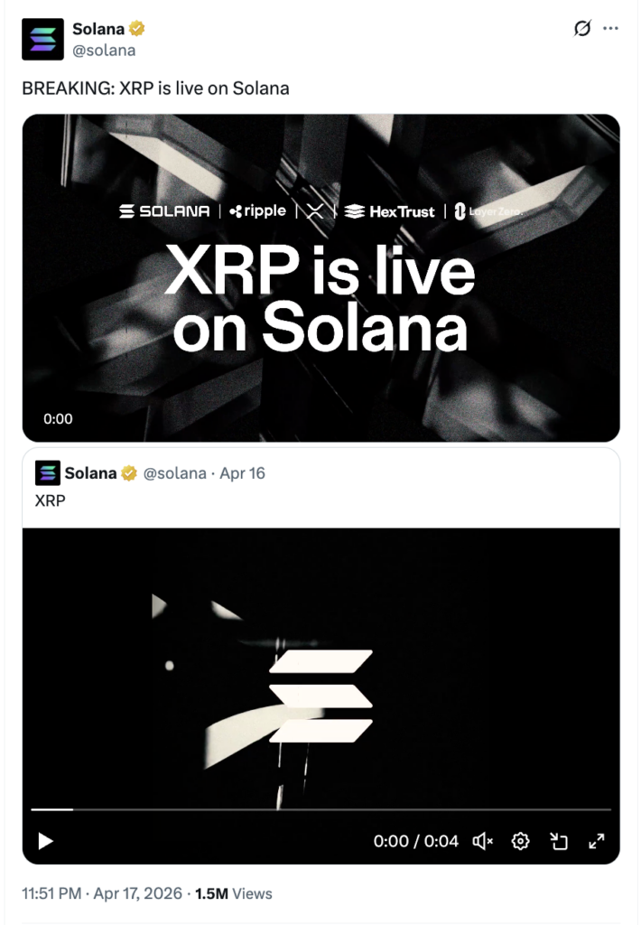 XRP Solana