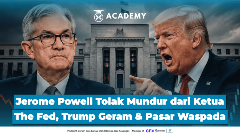 Jerome Powell Tolak Mundur dari Ketua The Fed, Trump Geram & Pasar Waspada