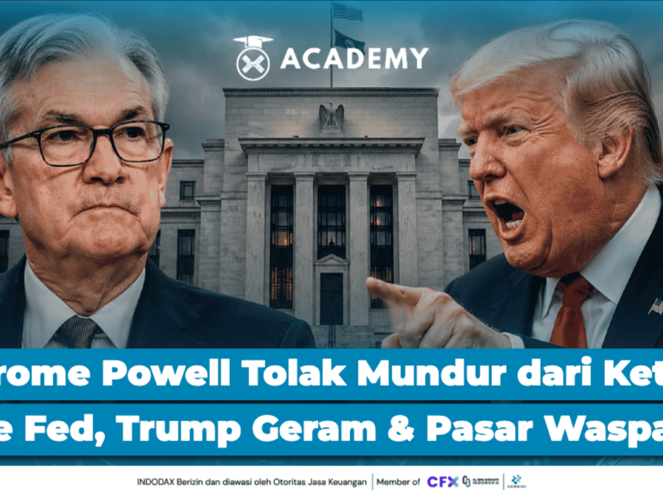 Jerome Powell Tolak Mundur dari Ketua The Fed, Trump Geram & Pasar Waspada