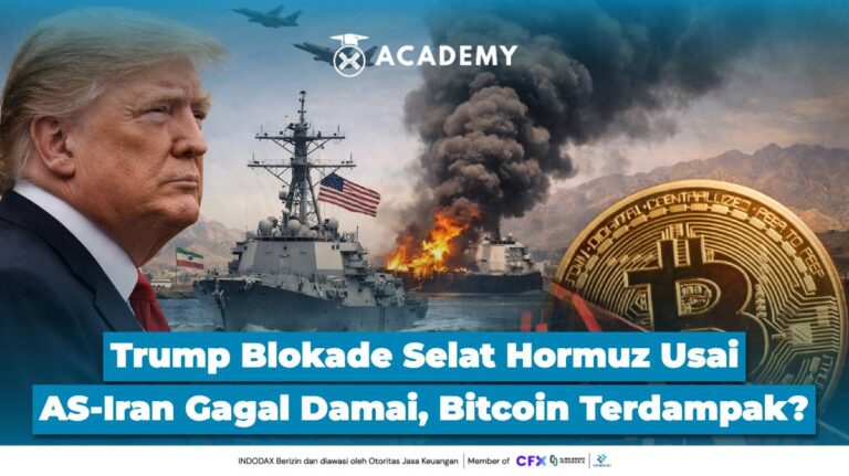 Trump Blokade Selat Hormuz Usai AS-Iran Gagal Damai, Bitcoin Terdampak?