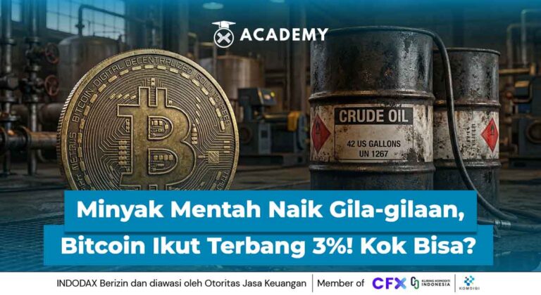 Minyak Mentah Naik Gila-gilaan, Bitcoin Ikut Terbang 3%! Kok Bisa?